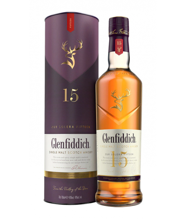 Glenfiddich Whisky 15 Anos 700 ml