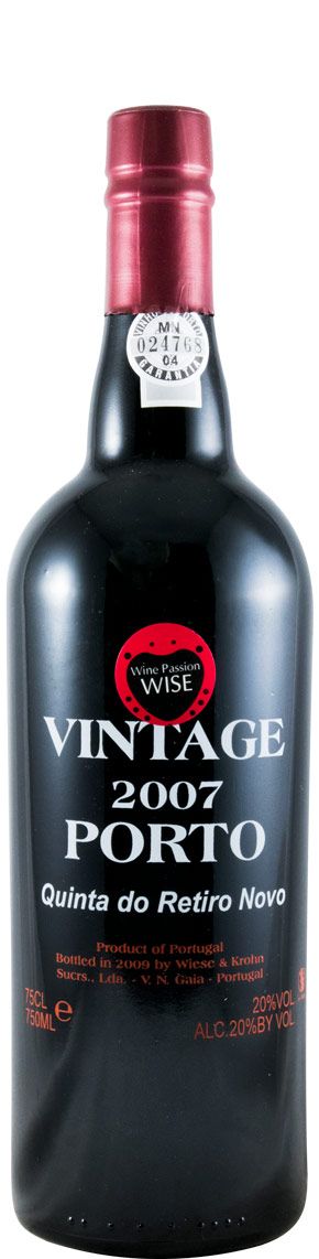 Krohn Porto Vintage 2007 Retiro Novo 750 ml